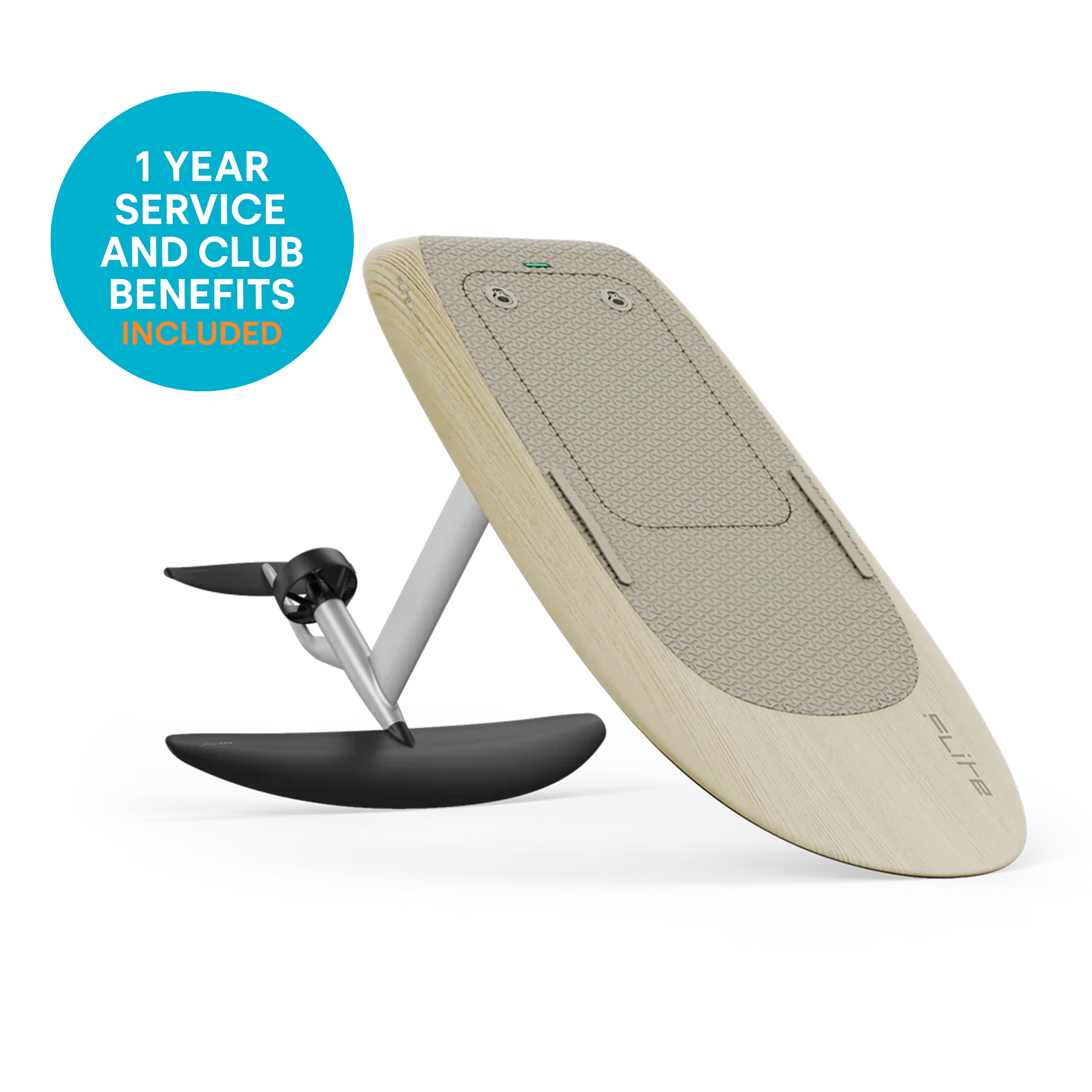 Fliteboard Carbon with Prop C Silver eFoil System Set