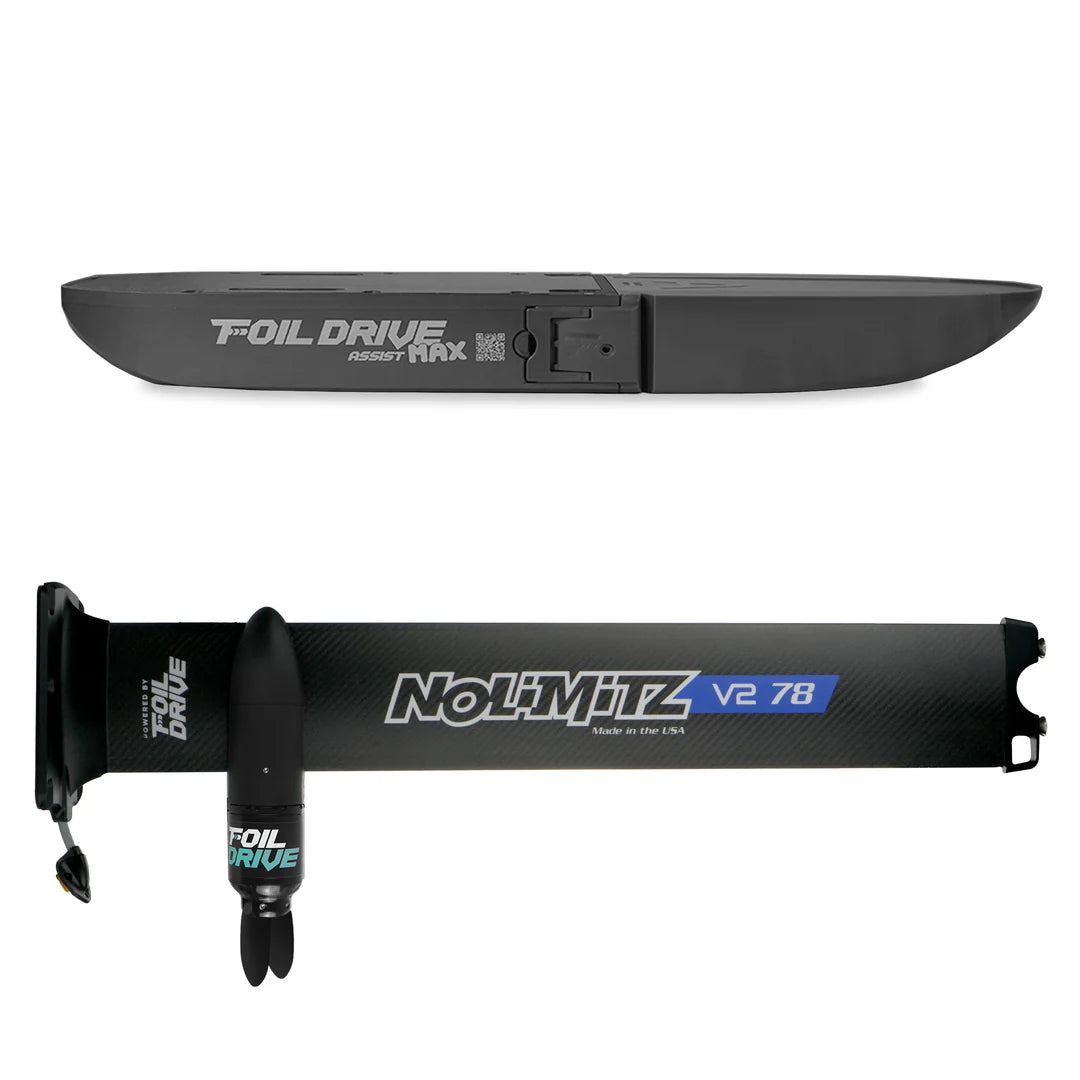 Foil Drive Assist MAX x NoLimitz v2 Integrated Mast Foil Drive Assist MAX x NoLimitz v2 Integrated Mast