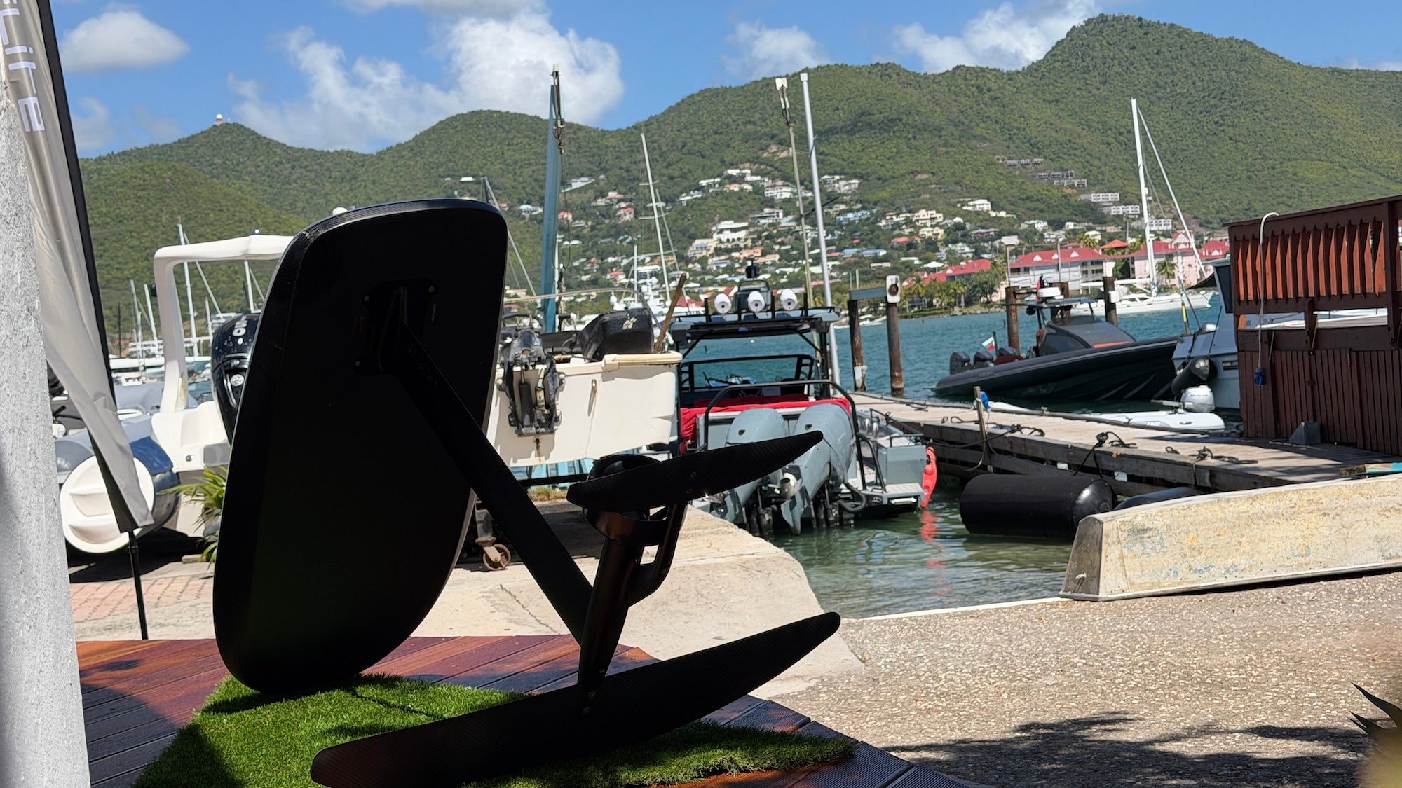 eFoil auf St. Maarten