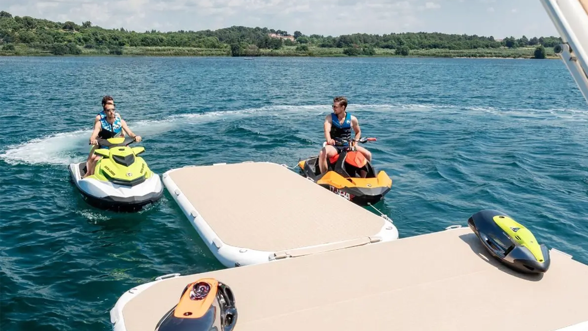 Yachtbeach Jetski Dock Combo 4×6