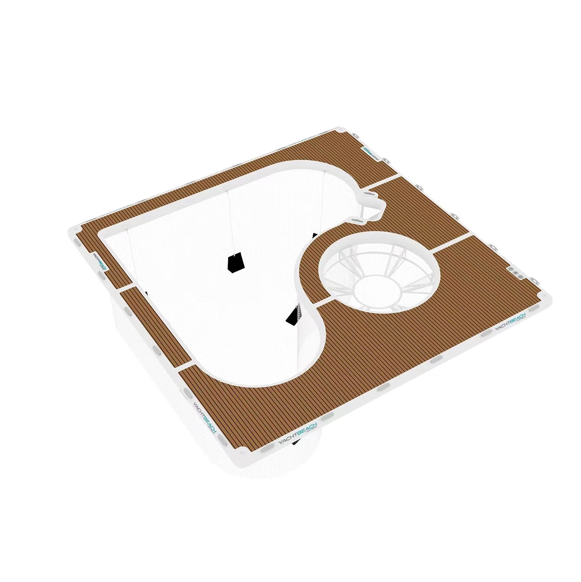 Yachtbeach Superior Pool 6.16 – Premium Inflatable Sea Pool (616 × 616