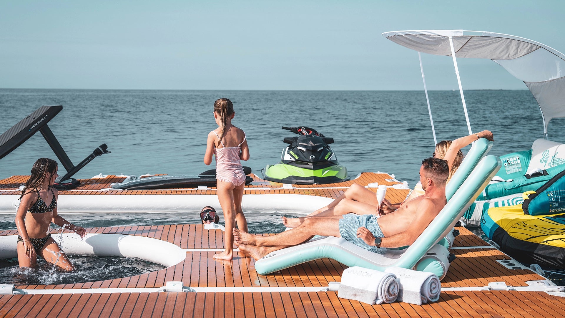 Yachtbeach Toy Dock 8.20 – Dropstitch 820 × 205 × 20 cm