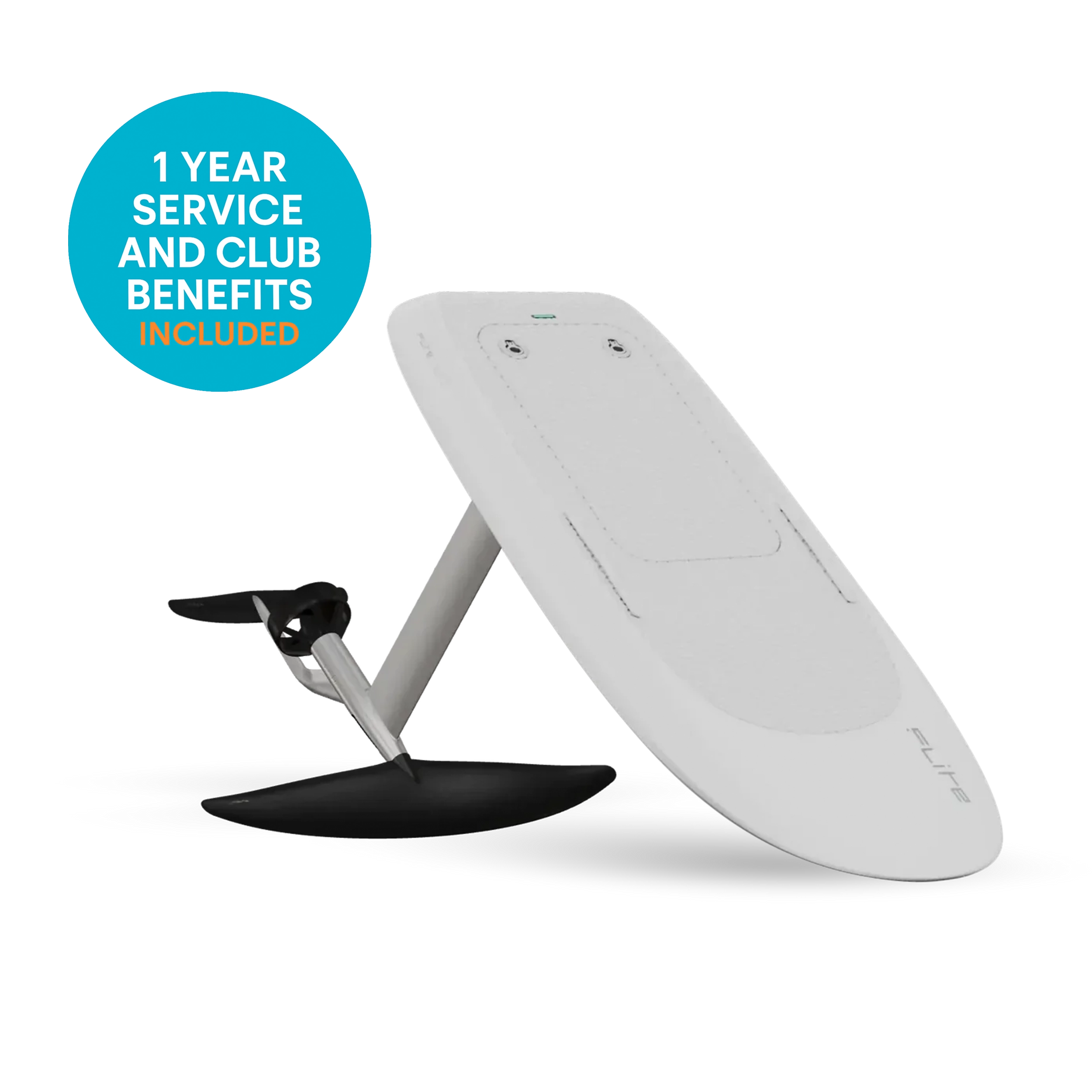 Fliteboard - Fibreglass with Jet 2 C Silver eFoil System Set