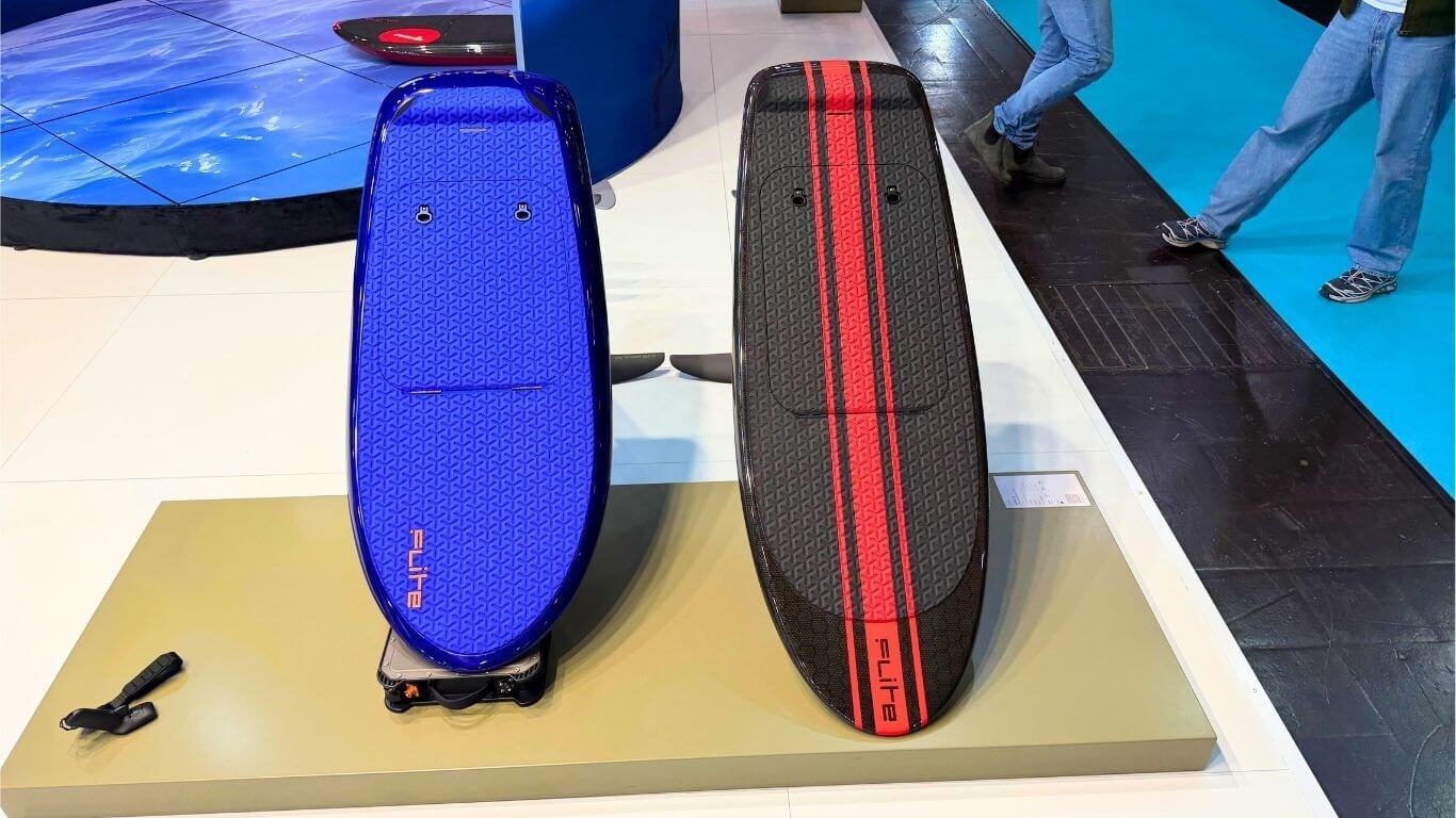 Fliteboard Series 6 comparison featuring the ultra L3, and Race eFoil models